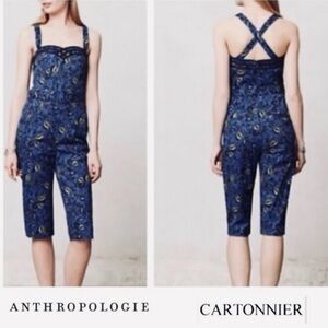 CARTONNIER ANTHROPOLOGIE MIDI SHORT FLORAL ROMPER JUMPSUIT
PLAYSUIT~SIZE 6